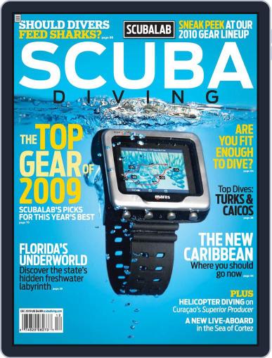 Scuba Diving October 24th, 2009 Digital Back Issue Cover