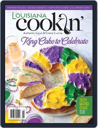 Louisiana Cookin' January 1st, 2024 Digital Back Issue Cover