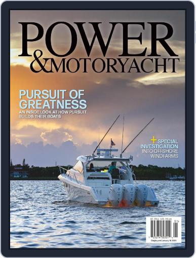 Power & Motoryacht January 1st, 2024 Digital Back Issue Cover