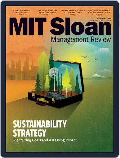 MIT Sloan Management Review December 7th, 2023 Digital Back Issue Cover