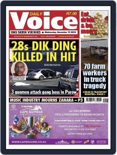 Daily Voice December 13th, 2023 Digital Back Issue Cover