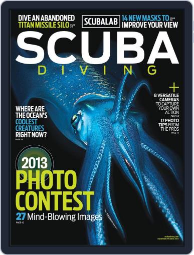 Scuba Diving August 19th, 2013 Digital Back Issue Cover