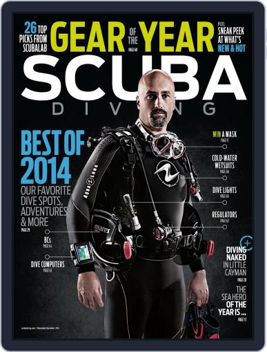 Scuba Diving October 18th, 2014 Digital Back Issue Cover