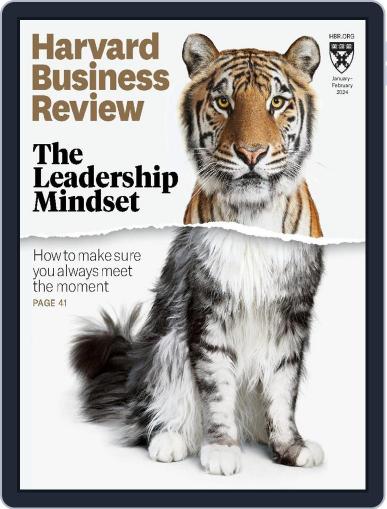 Harvard Business Review January 1st, 2024 Digital Back Issue Cover