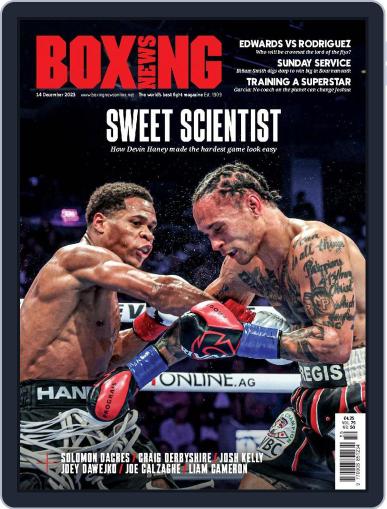 Boxing News December 14th, 2023 Digital Back Issue Cover