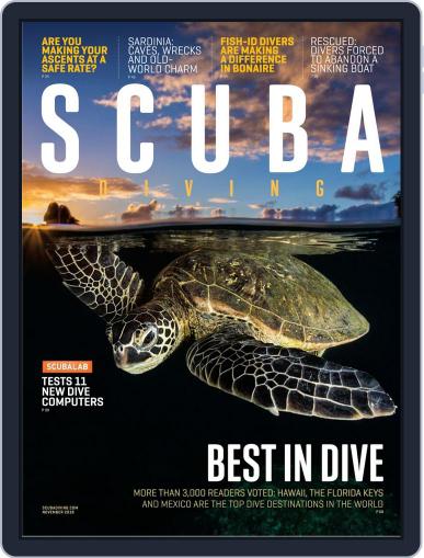 Scuba Diving November 1st, 2018 Digital Back Issue Cover