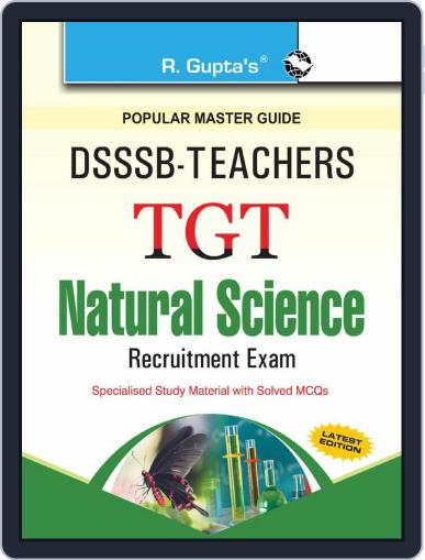 DSSSB: Teachers TGT Natural Science Exam Guide 2024 Digital Back Issue Cover