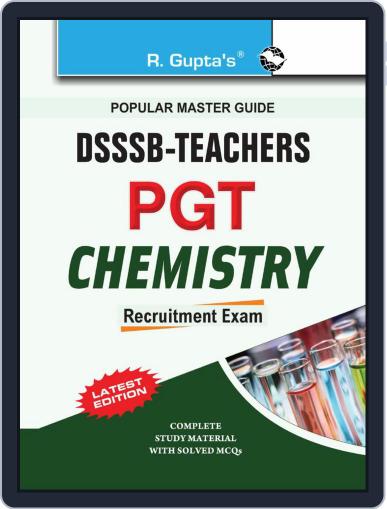DSSSB Teachers: PGT Chemistry Exam Guide 2024 Digital Back Issue Cover