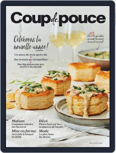 Coup De Pouce January 1st, 2024 Digital Back Issue Cover