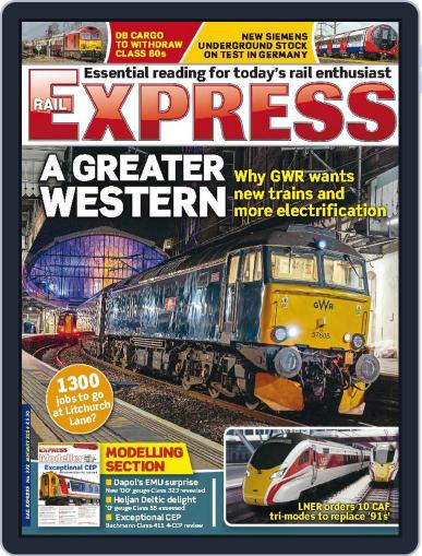 Rail Express January 1st, 2024 Digital Back Issue Cover