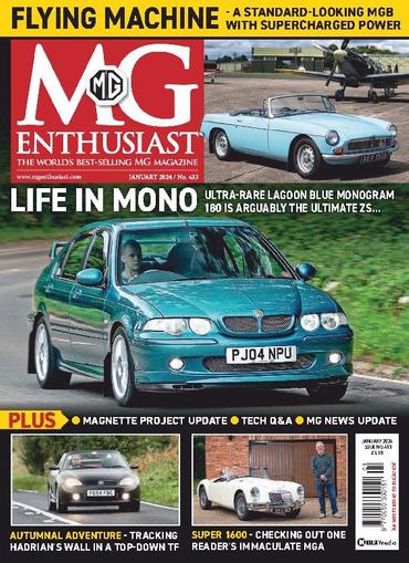 MG Enthusiast January 1st, 2024 Digital Back Issue Cover