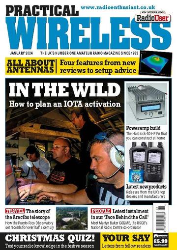 Practical Wireless January 1st, 2024 Digital Back Issue Cover