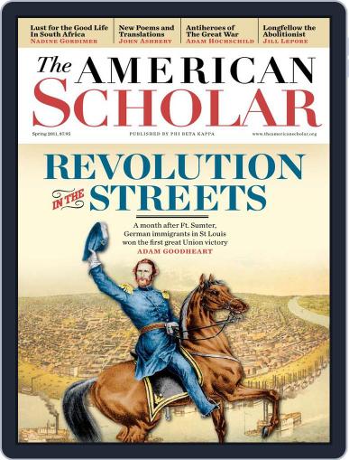 The American Scholar April 14th, 2011 Digital Back Issue Cover