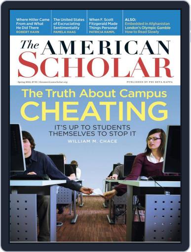The American Scholar March 7th, 2012 Digital Back Issue Cover