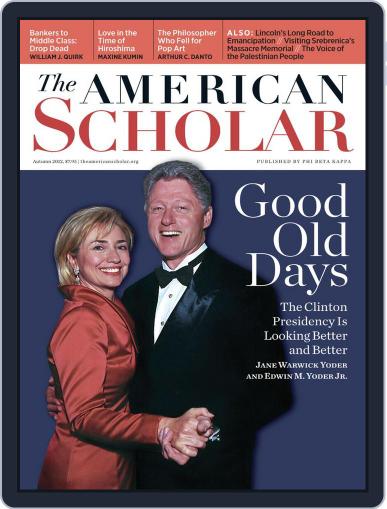 The American Scholar September 6th, 2012 Digital Back Issue Cover