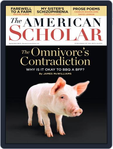 The American Scholar March 6th, 2014 Digital Back Issue Cover