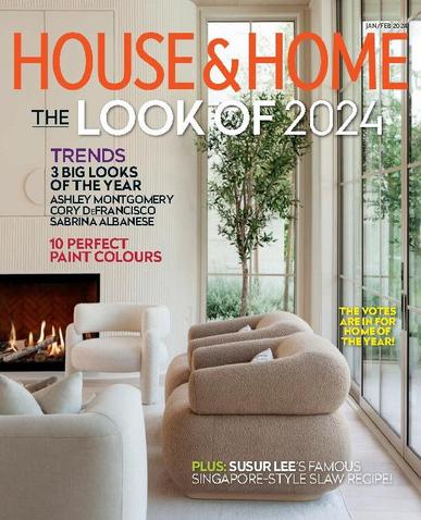 House & Home January 1st, 2024 Digital Back Issue Cover