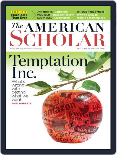 The American Scholar September 5th, 2014 Digital Back Issue Cover