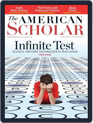 The American Scholar December 8th, 2014 Digital Back Issue Cover