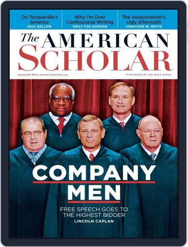 The American Scholar March 6th, 2015 Digital Back Issue Cover