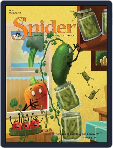 Spider Magazine Stories, Games, Activites And Puzzles For Children And Kids May 1st, 2015 Digital Back Issue Cover