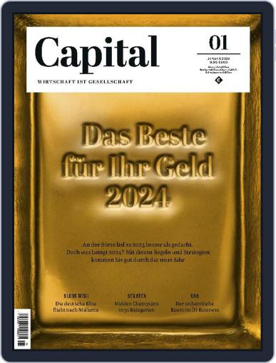 Capital Germany January 1st, 2024 Digital Back Issue Cover