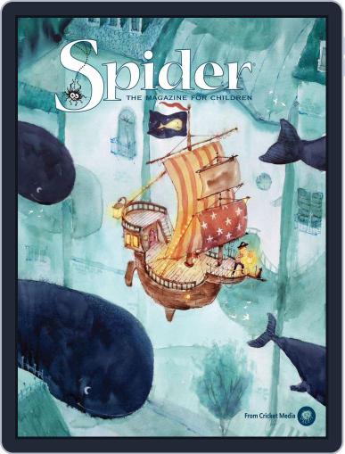 Spider Magazine Stories, Games, Activites And Puzzles For Children And Kids (Digital) April 1st, 2017 Issue Cover