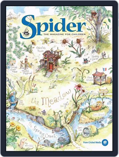 Spider Magazine Stories, Games, Activites And Puzzles For Children And Kids (Digital) May 1st, 2017 Issue Cover