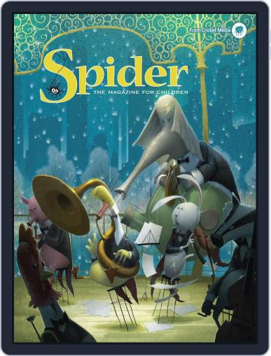 Spider Magazine Stories, Games, Activites And Puzzles For Children And Kids (Digital) January 1st, 2018 Issue Cover