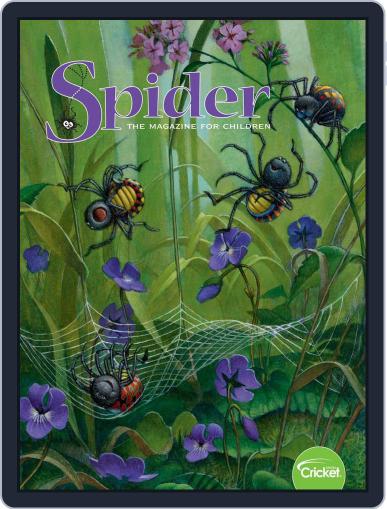 Spider Magazine Stories, Games, Activites And Puzzles For Children And Kids September 1st, 2019 Digital Back Issue Cover