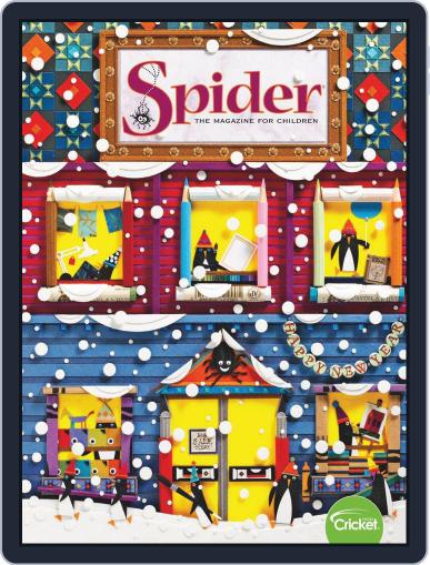 Spider Magazine Stories, Games, Activites And Puzzles For Children And Kids January 1st, 2020 Digital Back Issue Cover