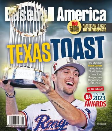 Baseball America December 1st, 2023 Digital Back Issue Cover