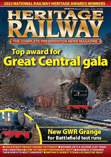 Heritage Railway December 22nd, 2023 Digital Back Issue Cover