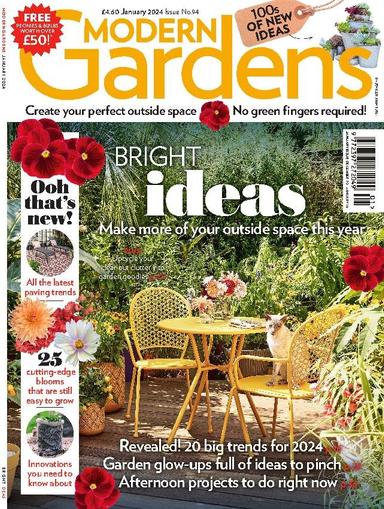 Modern Gardens January 1st, 2024 Digital Back Issue Cover