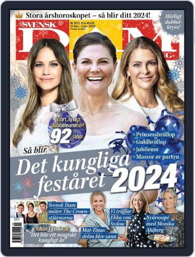 Svensk Damtidning December 21st, 2023 Digital Back Issue Cover