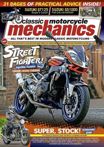 Classic Motorcycle Mechanics January 1st, 2024 Digital Back Issue Cover