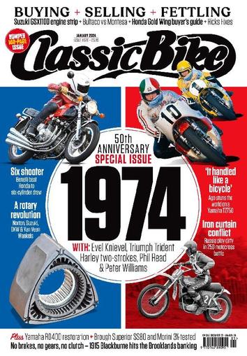 Classic Bike December 20th, 2023 Digital Back Issue Cover