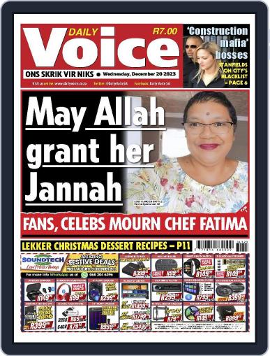Daily Voice December 20th, 2023 Digital Back Issue Cover
