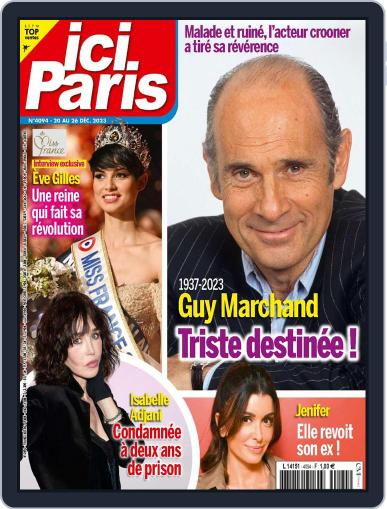 Ici Paris December 20th, 2023 Digital Back Issue Cover