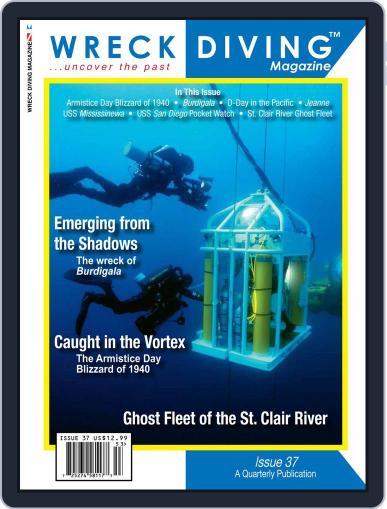 Wreck Diving October 1st, 2015 Digital Back Issue Cover