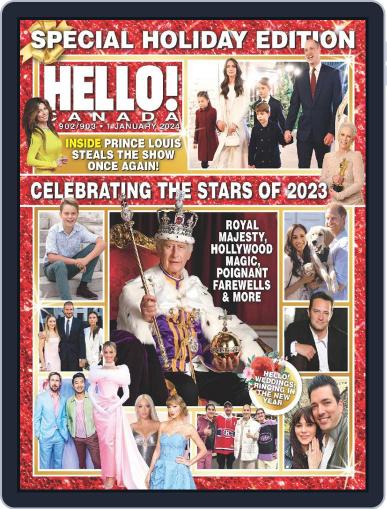 Hello! Canada January 1st, 2024 Digital Back Issue Cover
