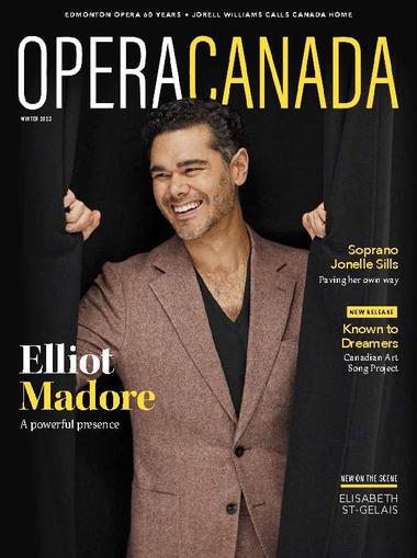 Opera Canada December 1st, 2023 Digital Back Issue Cover