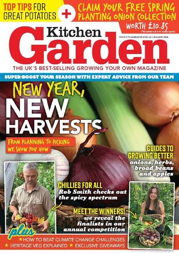 Kitchen Garden January 1st, 2024 Digital Back Issue Cover