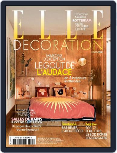 Elle Décoration France January 1st, 2024 Digital Back Issue Cover