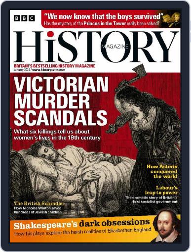 Bbc History January 1st, 2024 Digital Back Issue Cover