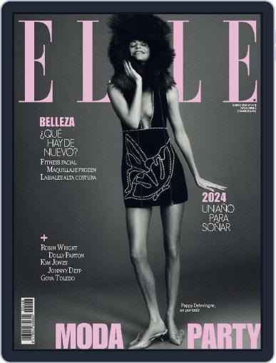 Elle España January 1st, 2024 Digital Back Issue Cover
