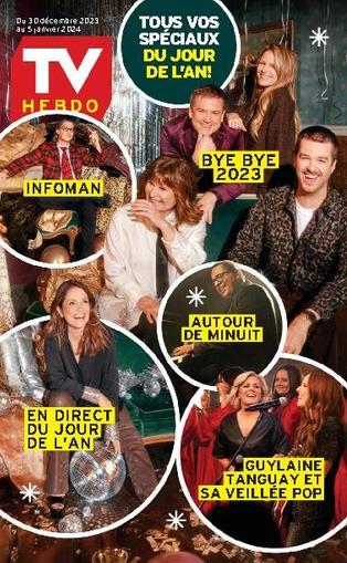 Tv Hebdo December 30th, 2023 Digital Back Issue Cover