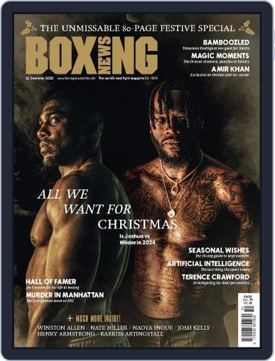 Boxing News December 21st, 2023 Digital Back Issue Cover