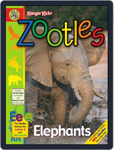 Ranger Rick Zootles Elephants Digital Back Issue Cover