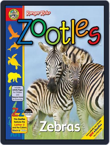 Ranger Rick Zootles Zebras Digital Back Issue Cover